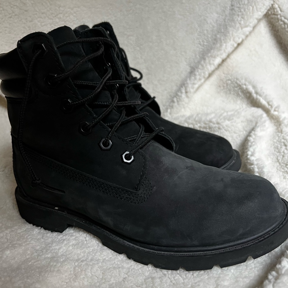 Timberland black boots size 7.5